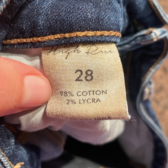 BKE High Rise Stretch Denim Shorts Size 28 - Picture 6 of 11